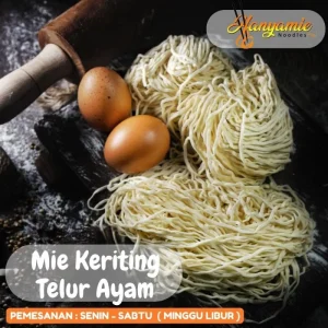 Mie Keriting Lurus Lebar GM